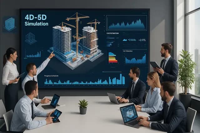 4D-5D CONSTUCTION SIMULATION
